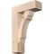 Ekena Millwork Olympic Block Smooth Bracket w/ Offset Brace, Douglas Fir, 7 1/2"W x 22"D x 34"H BKT0806X22X34OLY05SDF - alternate 1